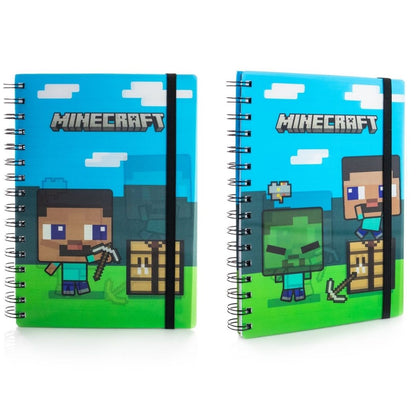 Minecraft Chibi Steve 3D Notebook