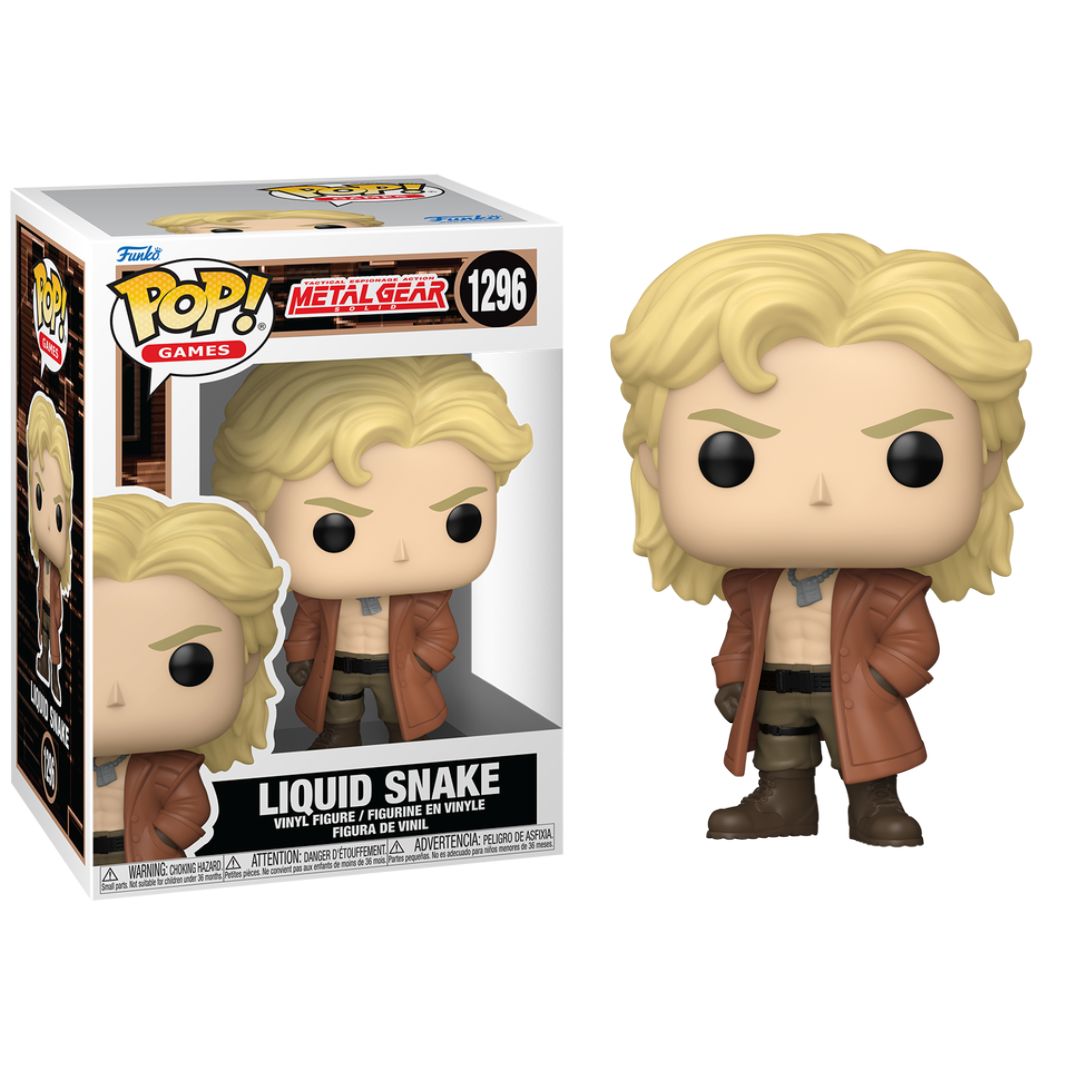 Pop! Vinyl - Metal Gear Solid - Liquid Snake 1296