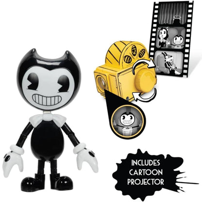 Bendy and the Ink Machine - 5" Bendy with Rocking Horse and Projector Wave