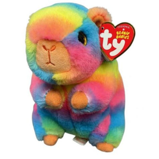 Ty Beanie Babies Savanna the Rainbow Capybara