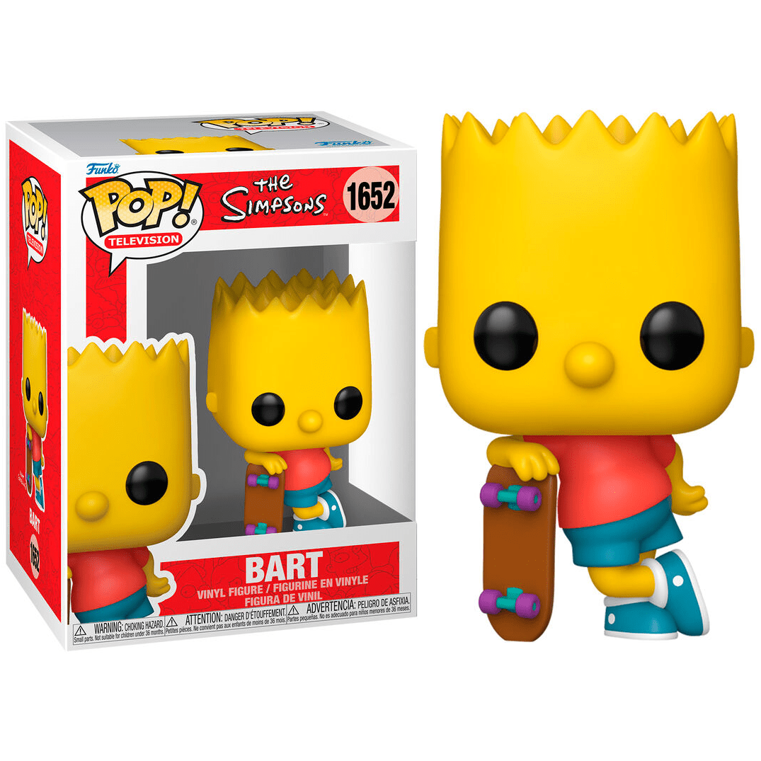 Toys N Tuck:Pop! Vinyl - The Simpsons - Bart 1652,The Simpsons