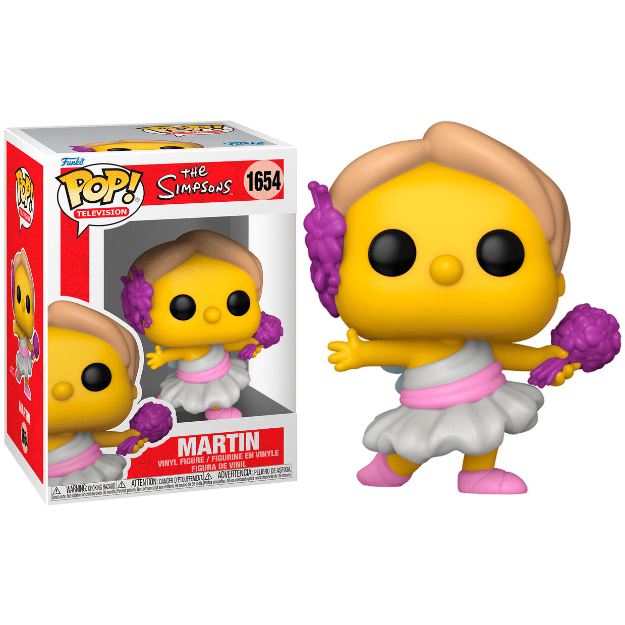 Toys N Tuck:Pop! Vinyl - The Simpsons - Martin 1654,The Simpsons