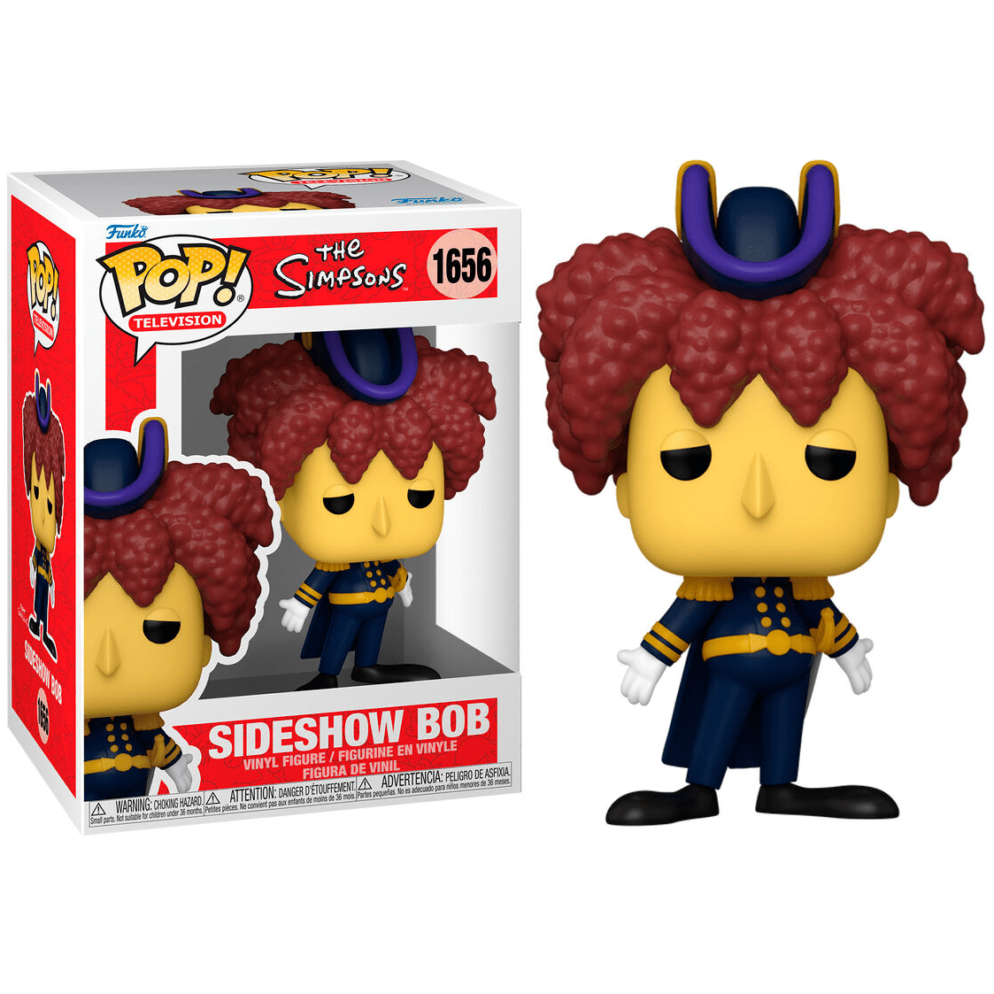 Toys N Tuck:Pop! Vinyl - The Simpsons - Sideshow Bob 1656,The Simpsons