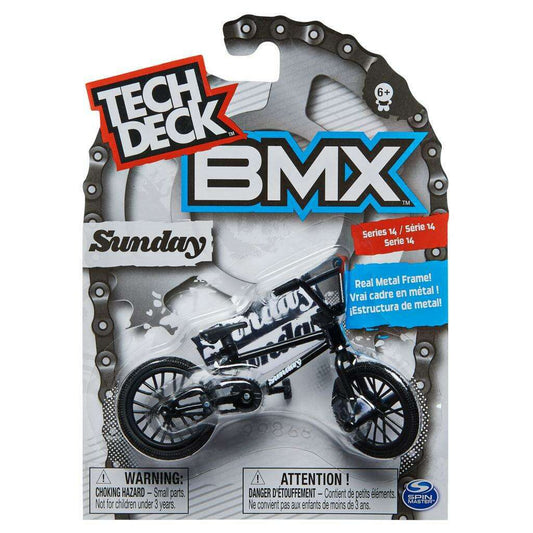 Toys N Tuck:Tech Deck Single Pack BMX - Sunday (Black & Black),Tech Deck