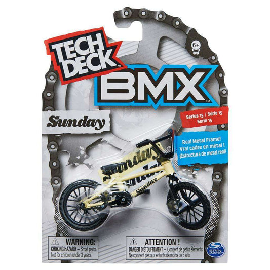 Toys N Tuck:Tech Deck Single Pack BMX - Sunday (Cream & Black),Tech Deck