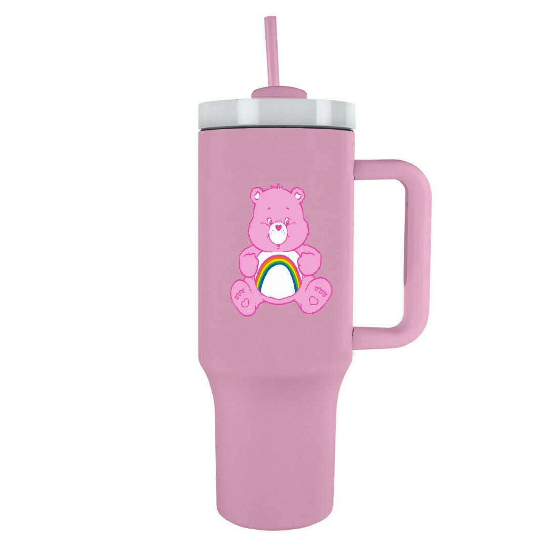 Toys N Tuck:Metal Tumbler - Care Bears (Cheer Bear),Care Bears