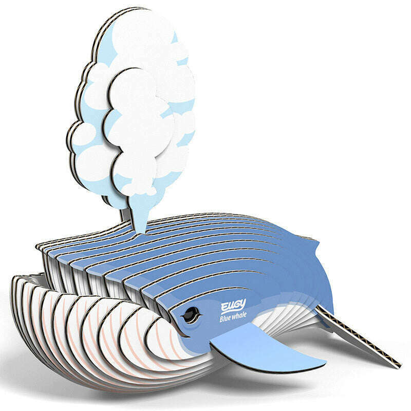 Toys N Tuck:Eugy 3D Model 066 Blue Whale,Eugy