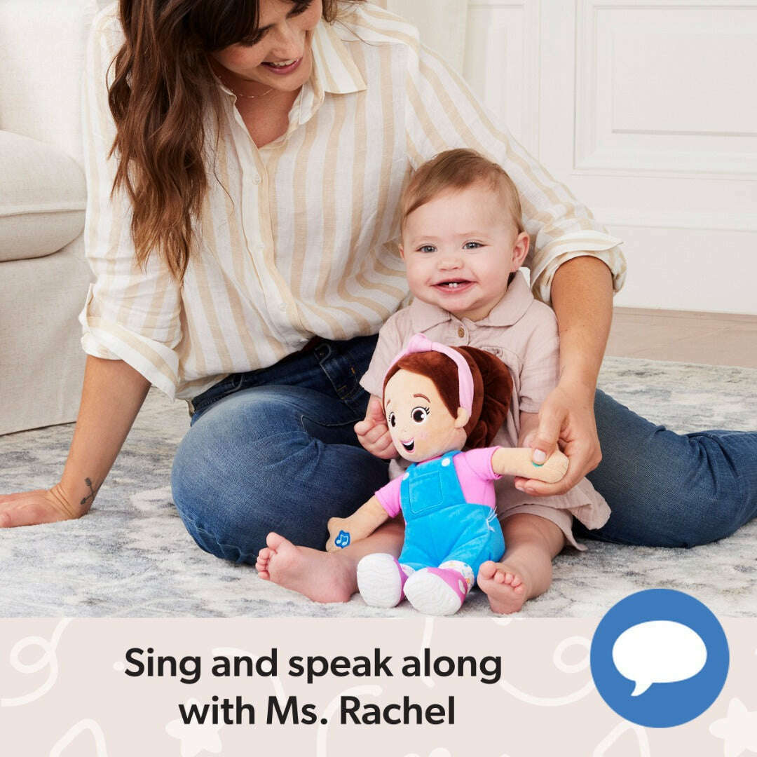 Toys N Tuck:Ms. Rachel Speak & Sing Doll,Ms. Rachel