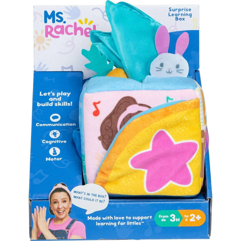 Toys N Tuck:Ms. Rachel Surprise Learning Box,Ms. Rachel