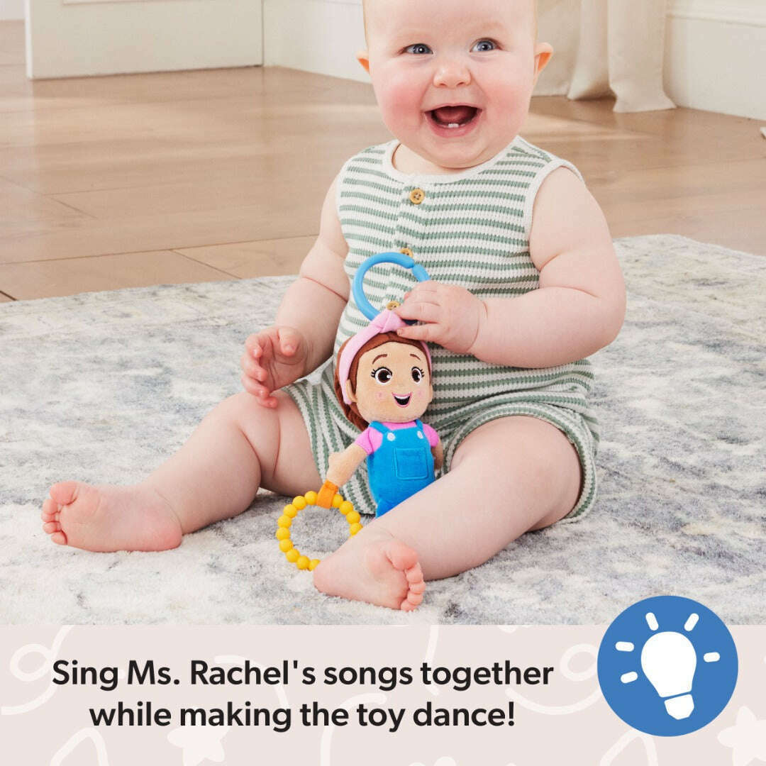 Toys N Tuck:Ms. Rachel Sensory Take-Along Toy,Ms. Rachel