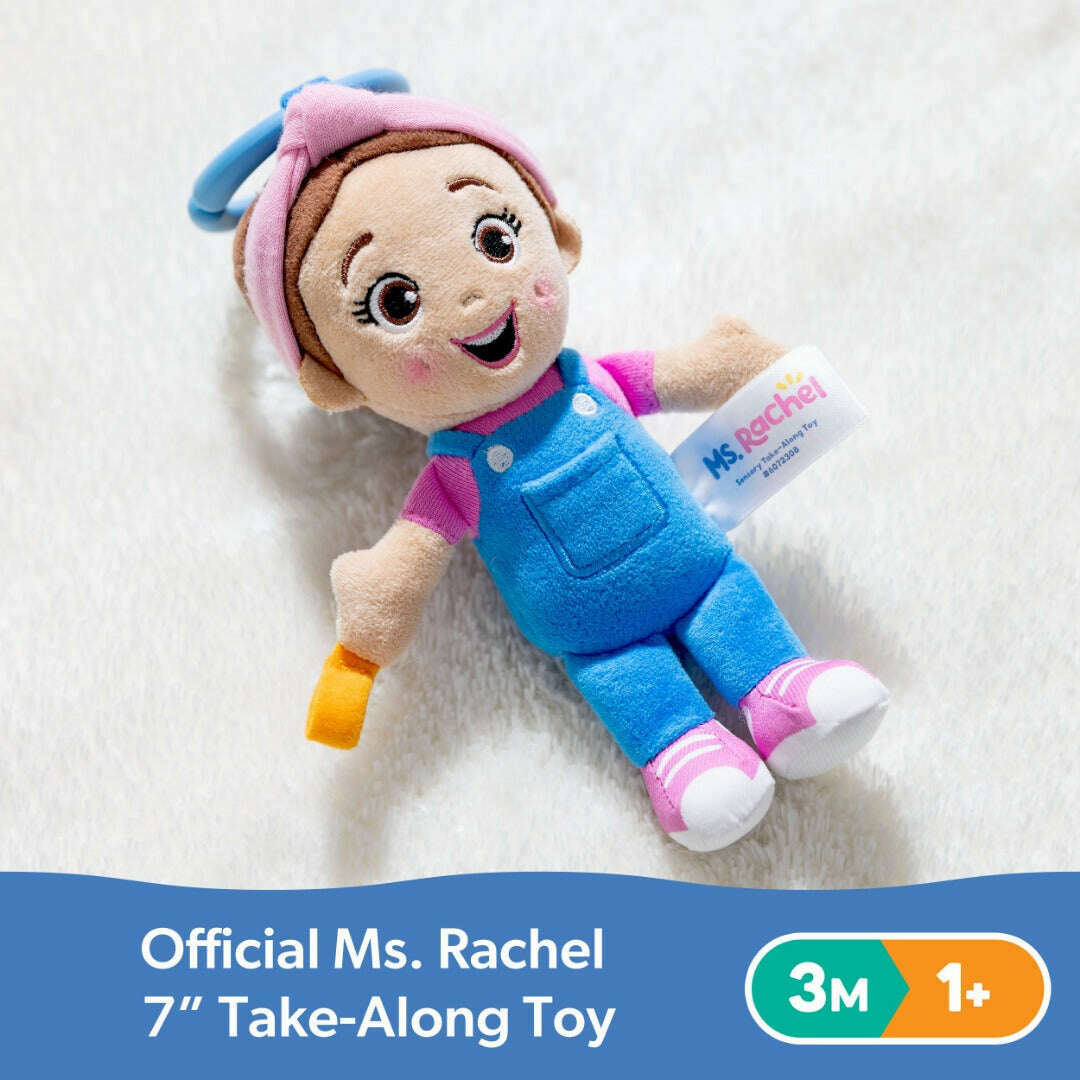 Toys N Tuck:Ms. Rachel Sensory Take-Along Toy,Ms. Rachel