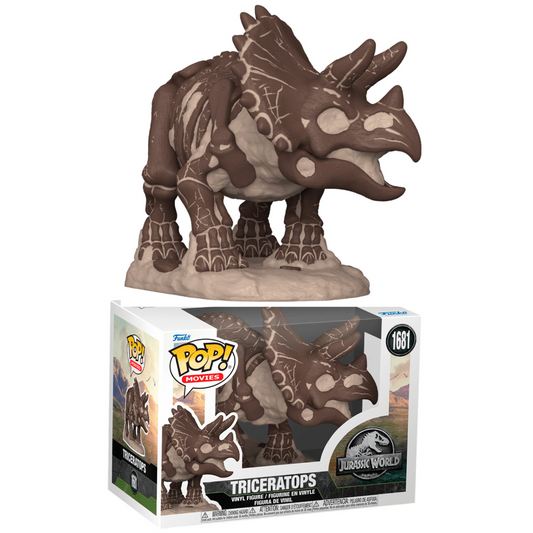 Toys N Tuck:Pop! Vinyl - Jurassic World - Triceratops 1681,Jurassic World