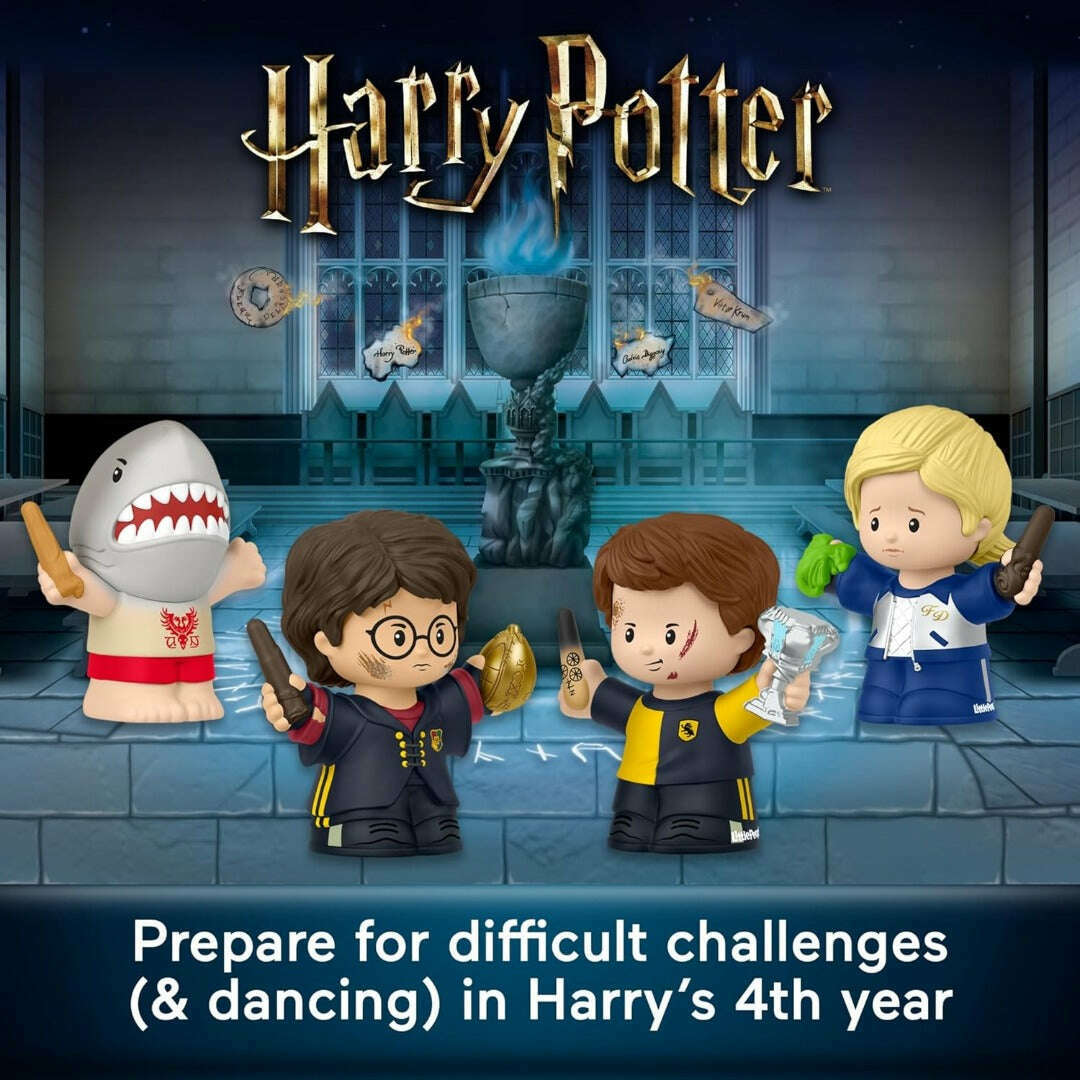 Toys N Tuck:Fisher-Price Little People Harry Potter & The Goblet of Fire Collector Pack,Little People