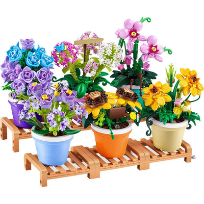 Toys N Tuck:MAX Premium Garden Collection Building Bricks,Zuru