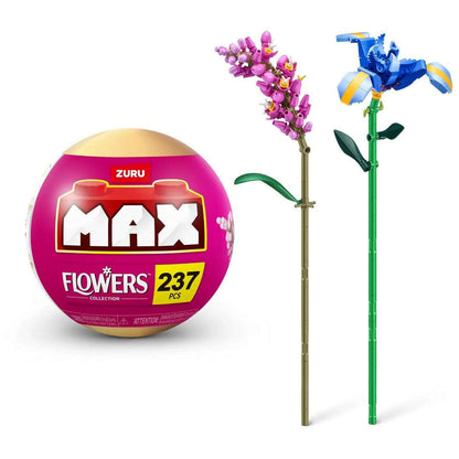 Toys N Tuck:MAX Premium Flowers Collection Building Bricks,Zuru