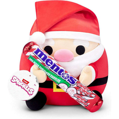 Toys N Tuck:Snackles Christmas 35cm Large Plush Santa with Candy Cane Mentos,Snackles