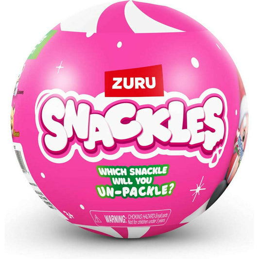 Toys N Tuck:Snackles Christmas Plush Mystery Ball,Snackles