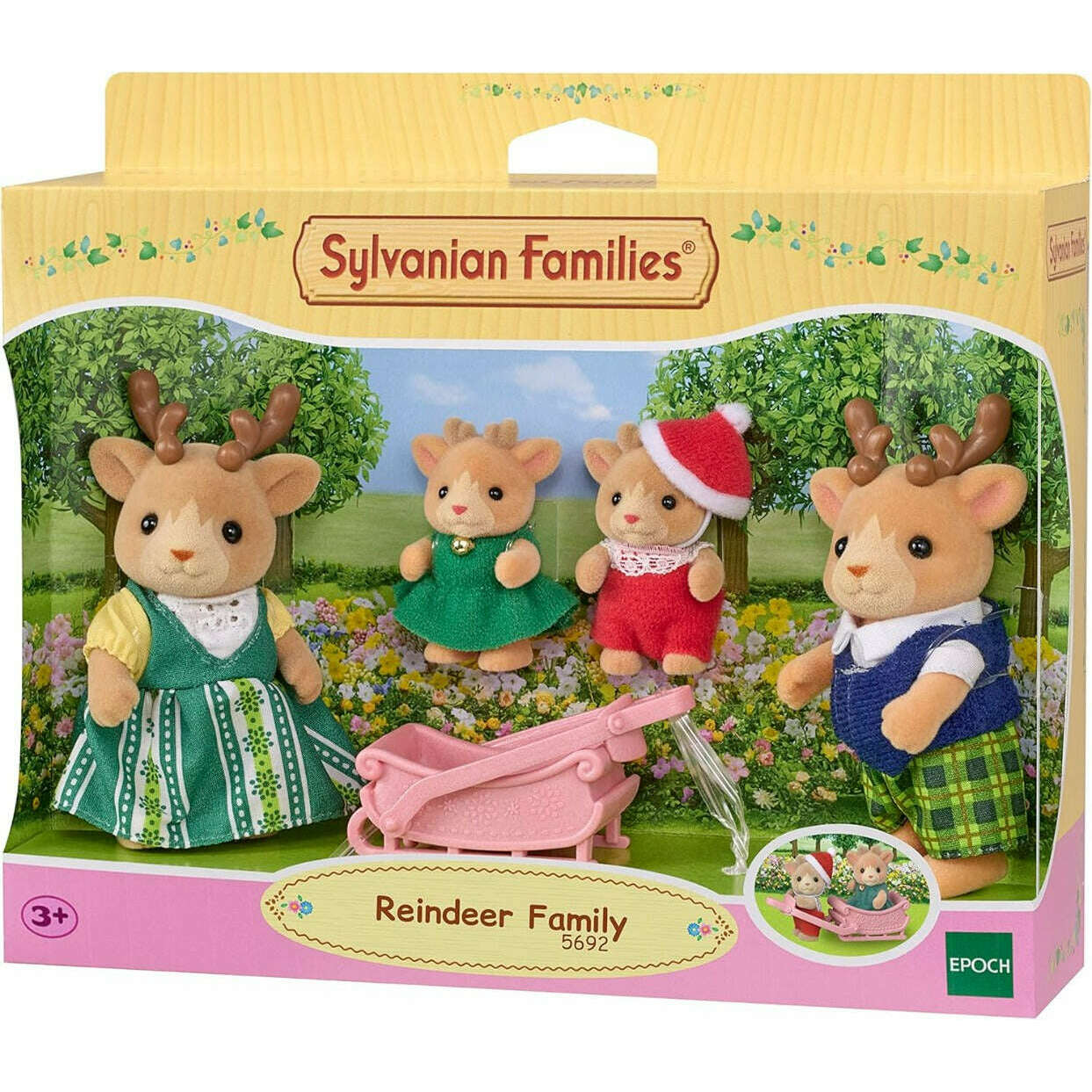 Toys N Tuck:Sylvanian Families Reindeer Family,Sylvanian Families