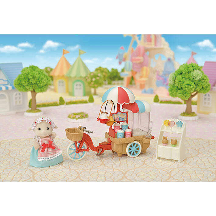 Toys N Tuck:Sylvanian Families Popcorn Delivery Trike,Sylvanian Families