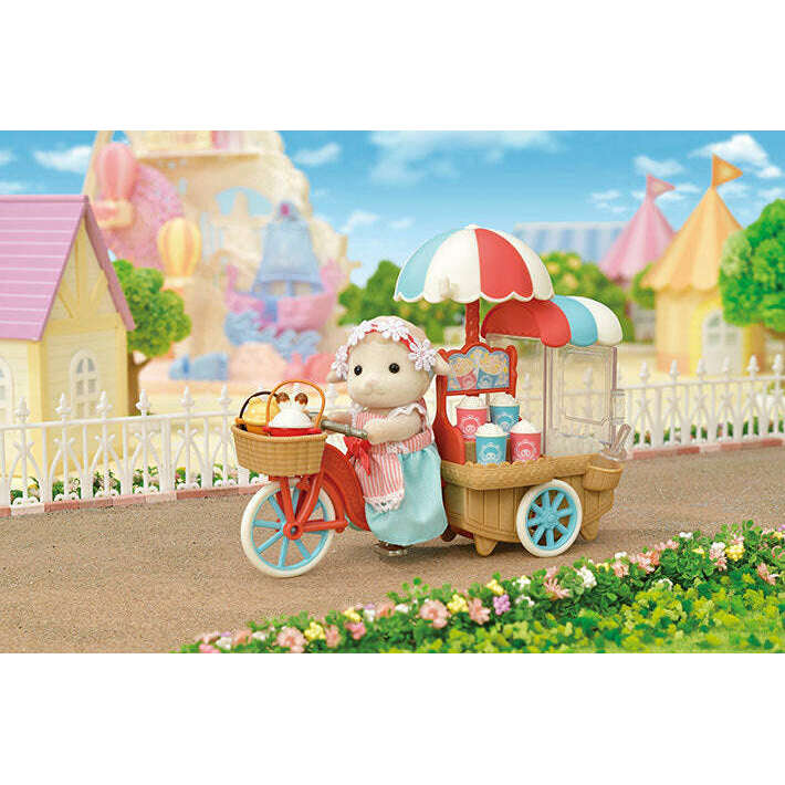 Toys N Tuck:Sylvanian Families Popcorn Delivery Trike,Sylvanian Families