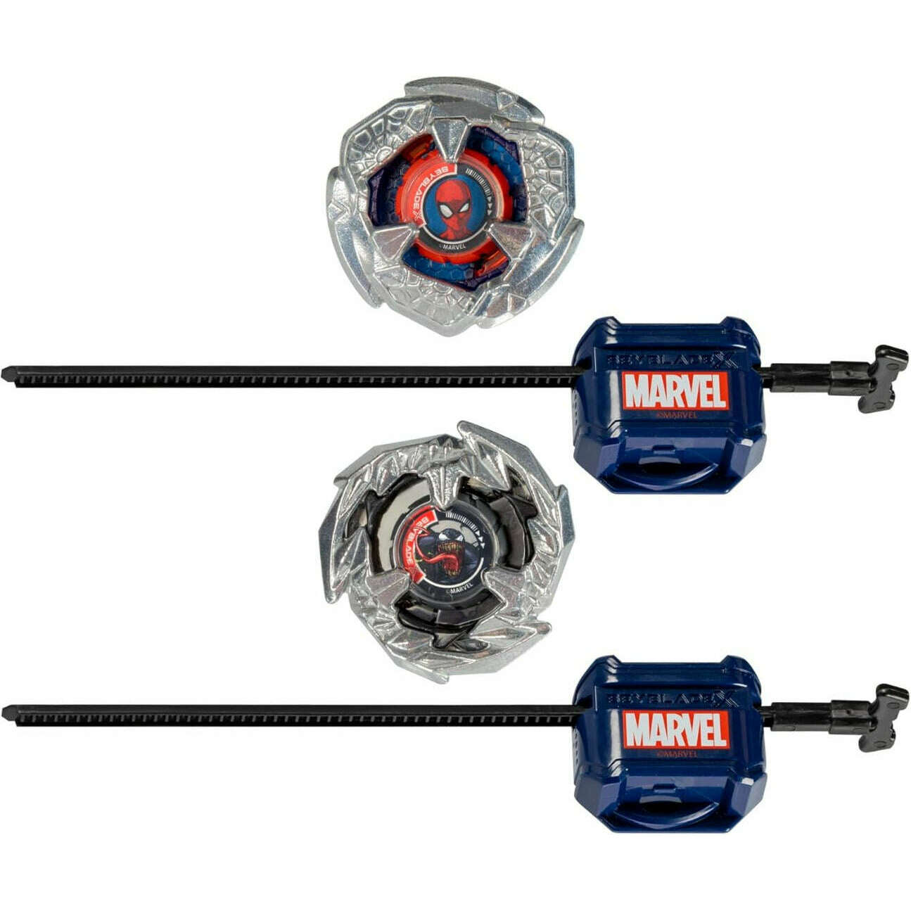 Toys N Tuck:Beyblade X Marvel Spider-man 3-60F VS Venom 3-80N,Beyblade