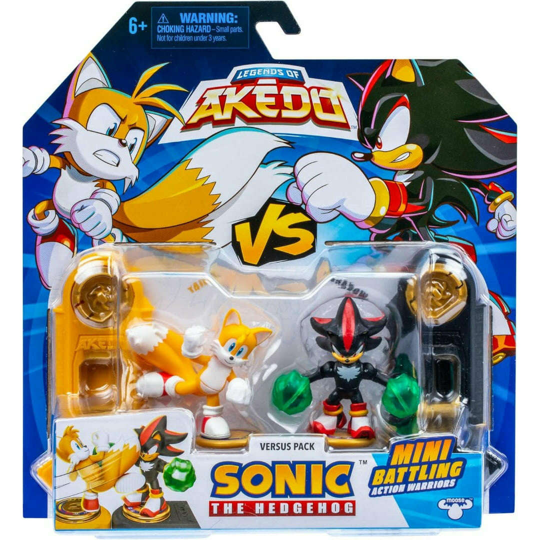 Toys N Tuck:Legends Of Akedo Tails Versus Shadow,Sonic The Hedgehog