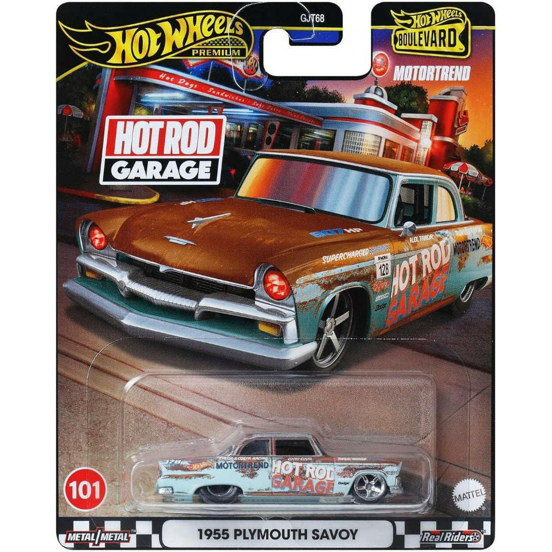 Toys N Tuck:Hot Wheels Boulevard 1955 Plymouth Savoy HRT58,Hot Wheels