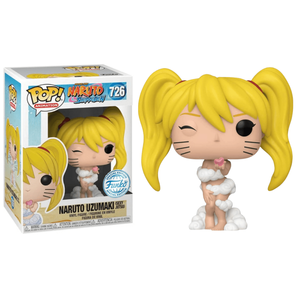 Toys N Tuck:Pop! Vinyl - Naruto Shippuden - Naruto Uzumaki (Sexy Jutsu) 726,Funko