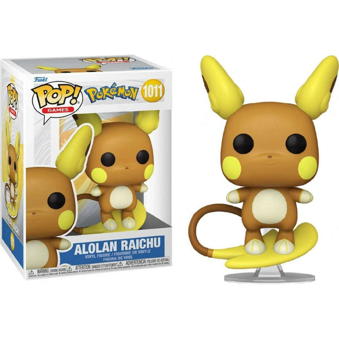 Toys N Tuck:Pop! Vinyl - Pokemon - Alolan Raichu 1011,Funko