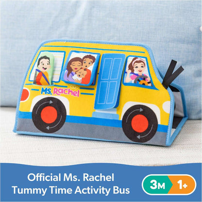 Toys N Tuck:Ms. Rachel Tummy Time Activity Bus,Ms. Rachel