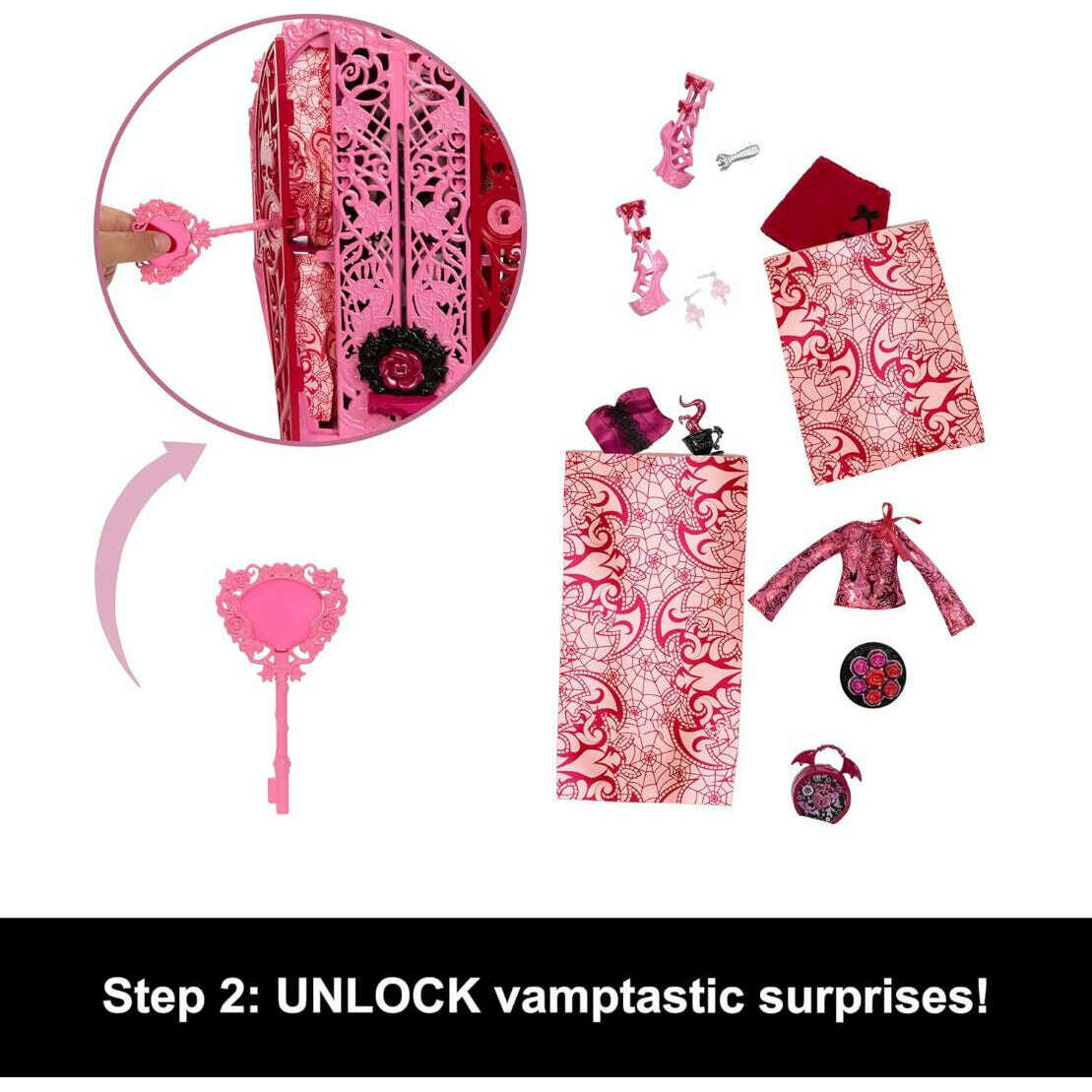 Toys N Tuck:Monster High Skulltimate Secrets Garden Mysteries Draculaura,Monster High