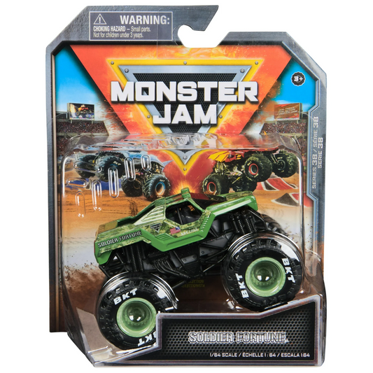 Toys N Tuck:Monster Jam 1:64 Series 38 Soldier Fortune,Monster Jam