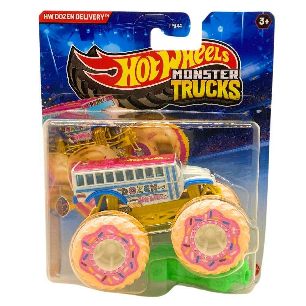 Toys N Tuck:Hot Wheels Monster Trucks - HW Dozen Delivery,Hot Wheels