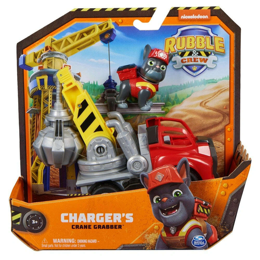 Toys N Tuck:Rubble & Crew Charger's Crane Grabber,Rubble