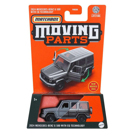 Toys N Tuck:Matchbox Moving Parts 2024 Mercedes-Benz G 580 with EQ Technology (HVM77),Matchbox