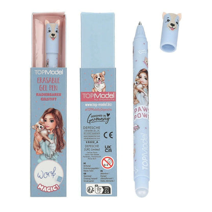 Toys N Tuck:Depesche Top Model Kitty & Doggy Erasabale Gel Pen,Top Model