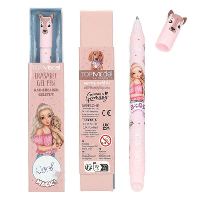 Toys N Tuck:Depesche Top Model Kitty & Doggy Erasabale Gel Pen,Top Model