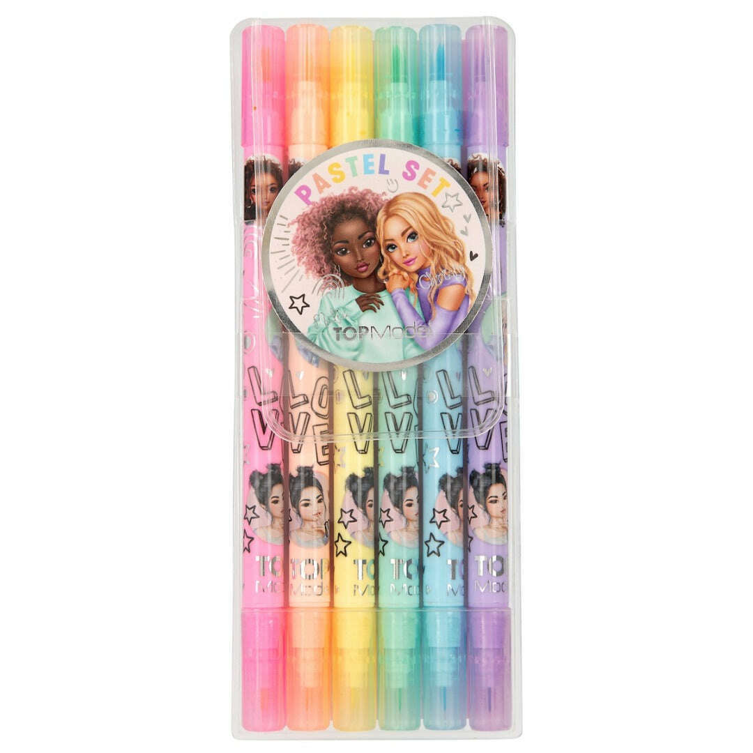 Toys N Tuck:Depesche Top Model Pastel Pen Set,Top Model