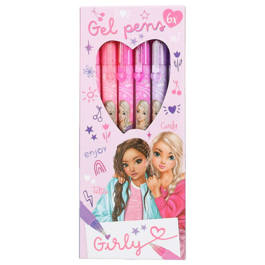 Toys N Tuck:Depesche Top Model Girly Gel Pen Set,Top Model