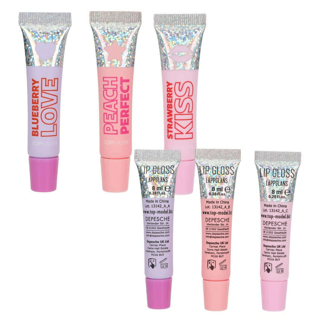 Toys N Tuck:Depesche Top Model Beauty and Me Lip Gloss Set,Top Model