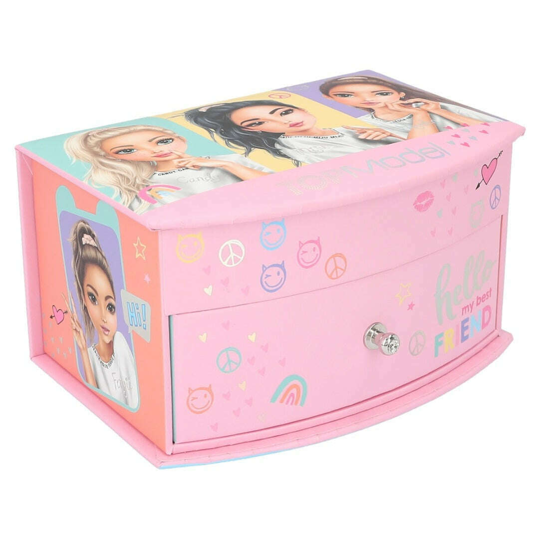 Toys N Tuck:Depesche Top Model Snapshot Small Jewellery Box,Top Model