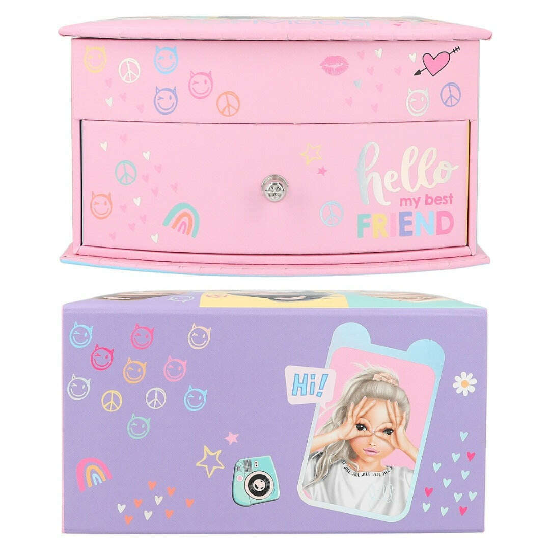 Toys N Tuck:Depesche Top Model Snapshot Small Jewellery Box,Top Model