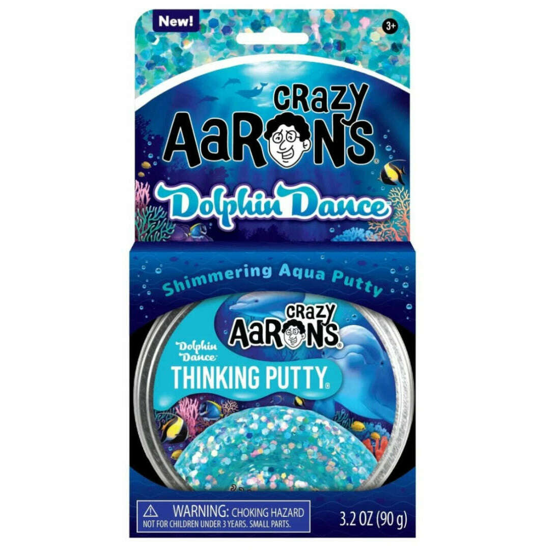 Toys N Tuck:Crazy Aaron's Thinking Putty - Dolphin Dance,Crazy Aaron's