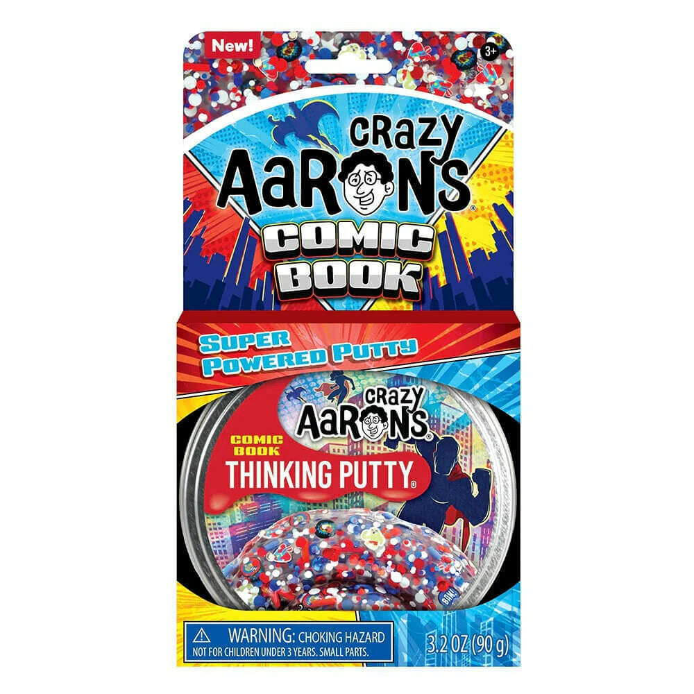 Toys N Tuck:Crazy Aaron's Thinking Putty - Comic Book,Crazy Aaron's