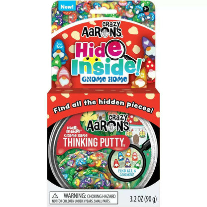 Toys N Tuck:Crazy Aaron's Thinking Putty - Hide Inside! Gnome Home,Crazy Aaron's