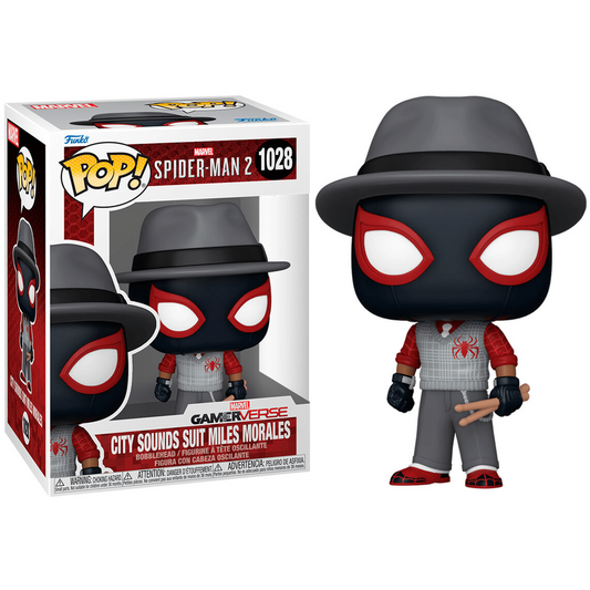 Toys N Tuck:Pop Vinyl - Marvel Spider-Man 2 Gamerverse - City Sounds Suit Miles Morales 1028,Marvel