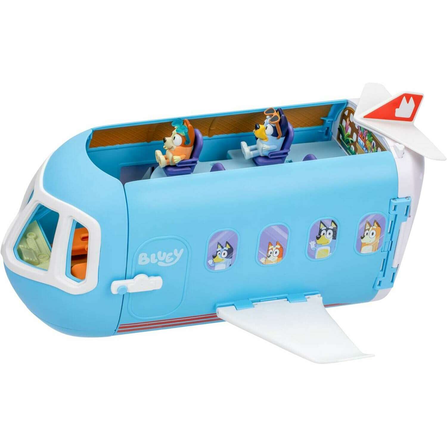 Toys N Tuck:Bluey - 3 In 1 Transforming Plane Playset,Bluey