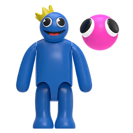 Toys N Tuck:Rainbow Friends 5'' Action Figures Series 2 - Blue,Rainbow Friends