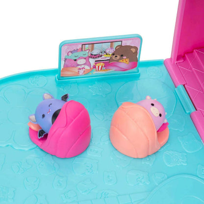 Toys N Tuck:Squishmallows Squish-A-Longs Party Pack On-The-Go Playset,Squishmallows Squish-A-Longs