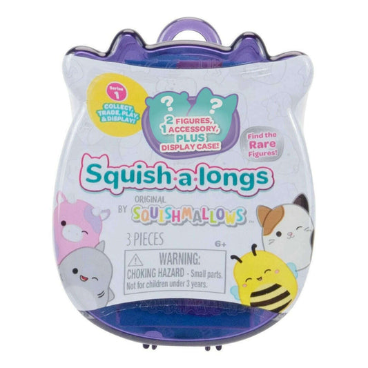 Toys N Tuck:Squishmallows Squish-A-Longs 2 Figure Pack (Series 1),Squishmallows Squish-A-Longs